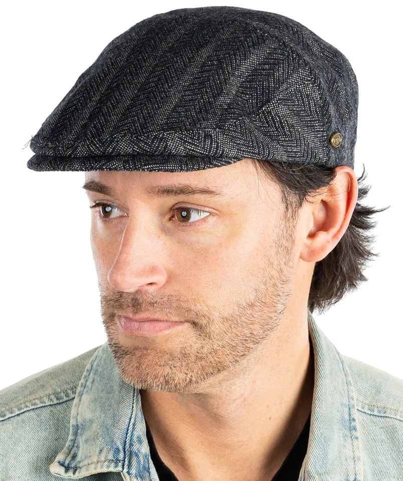Wool Blend Newsboy Flat Caps