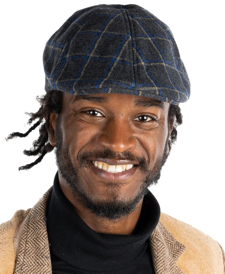 Wool Blend Newsboy Flat Caps