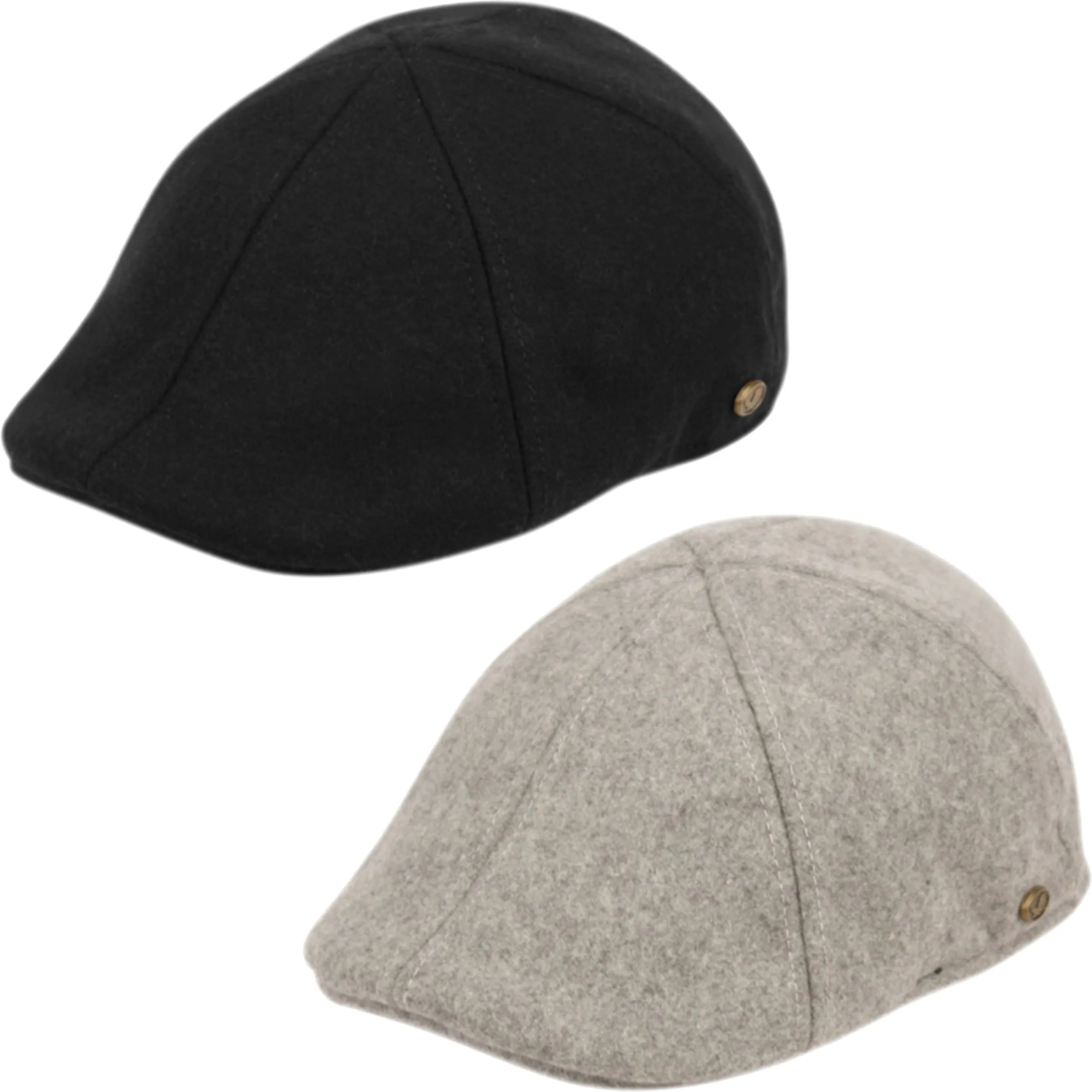 Wool Blend Newsboy Flat Caps
