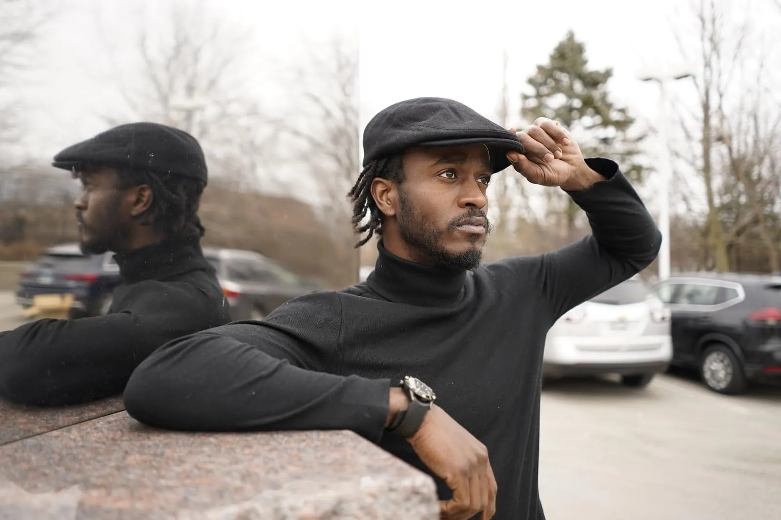 Wool Blend Newsboy Flat Caps