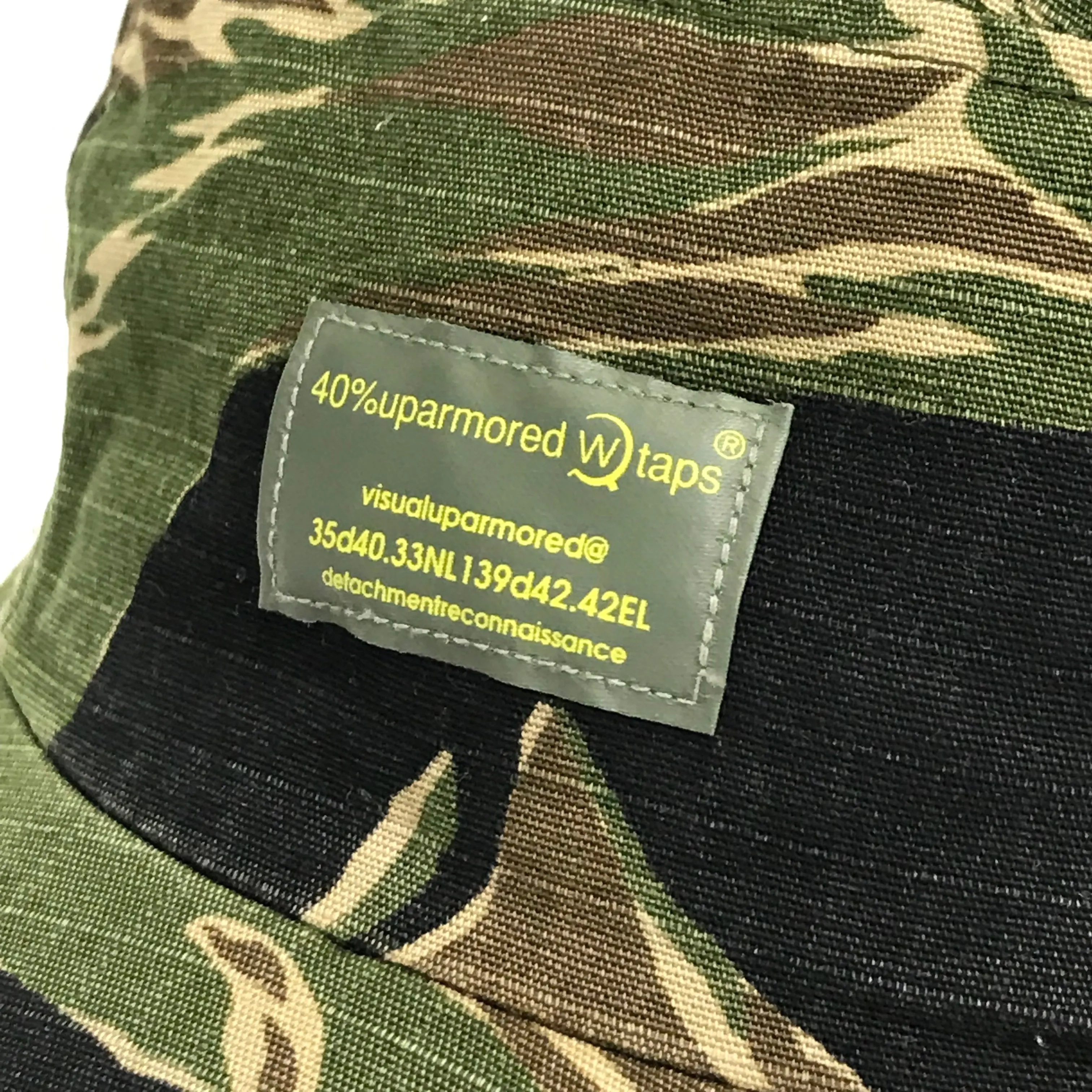 WTAPS Vintage Ripstop Tiger Camo 6 Panel Commander Cap