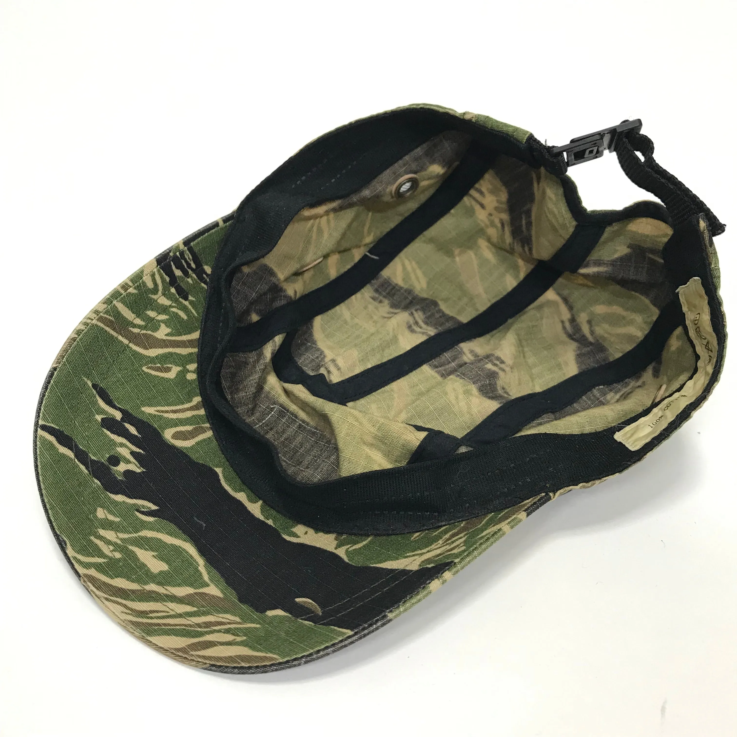 WTAPS Vintage Ripstop Tiger Camo 6 Panel Commander Cap