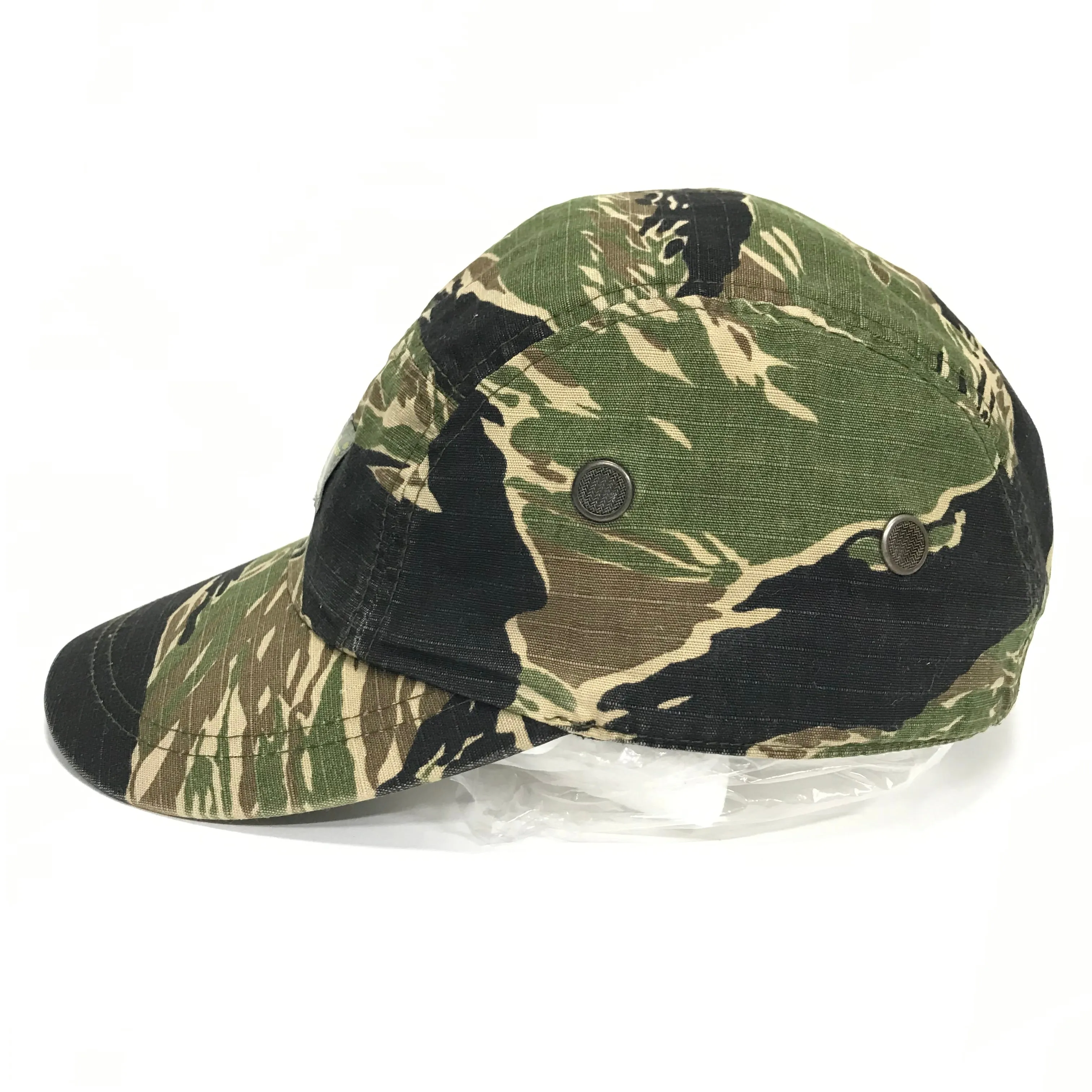 WTAPS Vintage Ripstop Tiger Camo 6 Panel Commander Cap