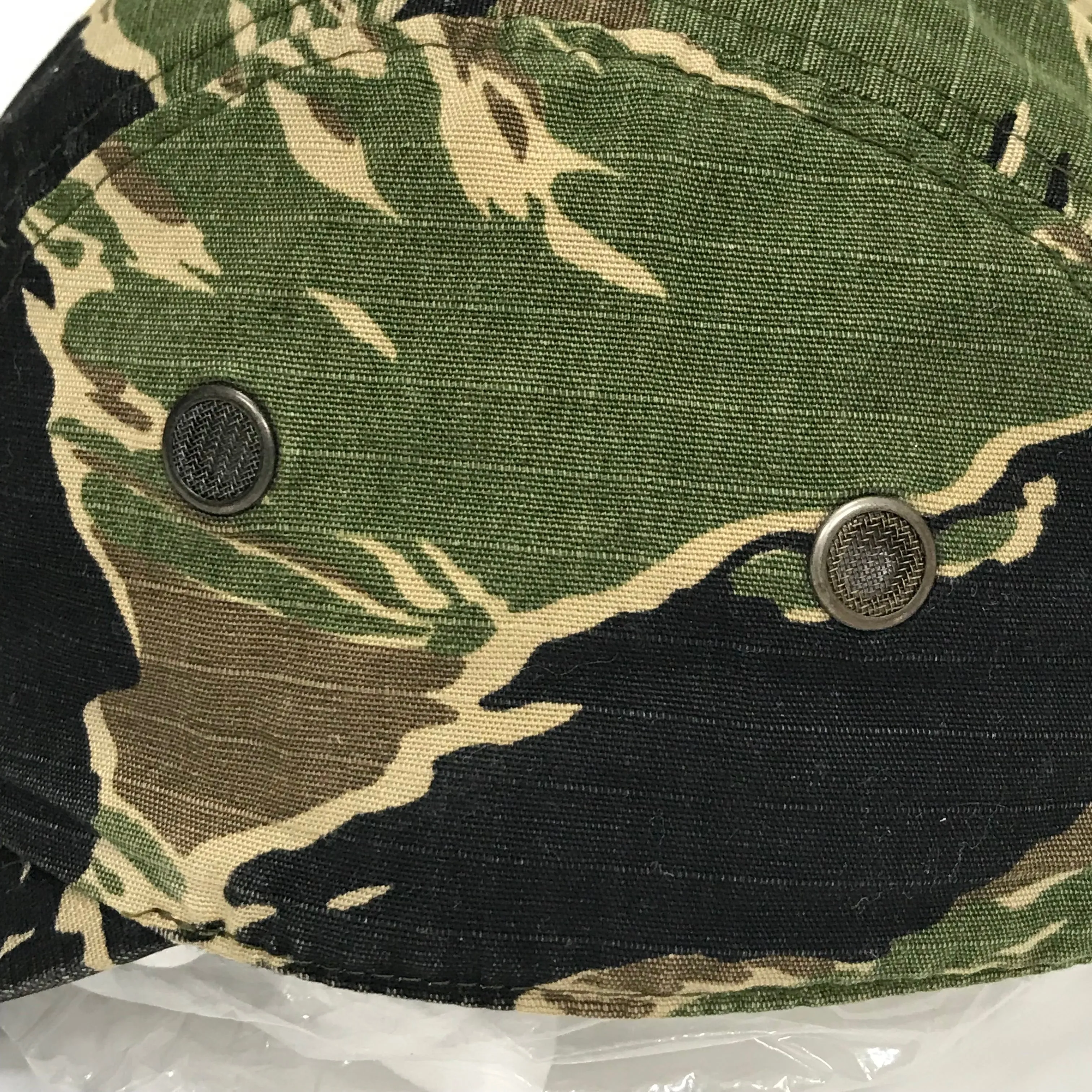 WTAPS Vintage Ripstop Tiger Camo 6 Panel Commander Cap