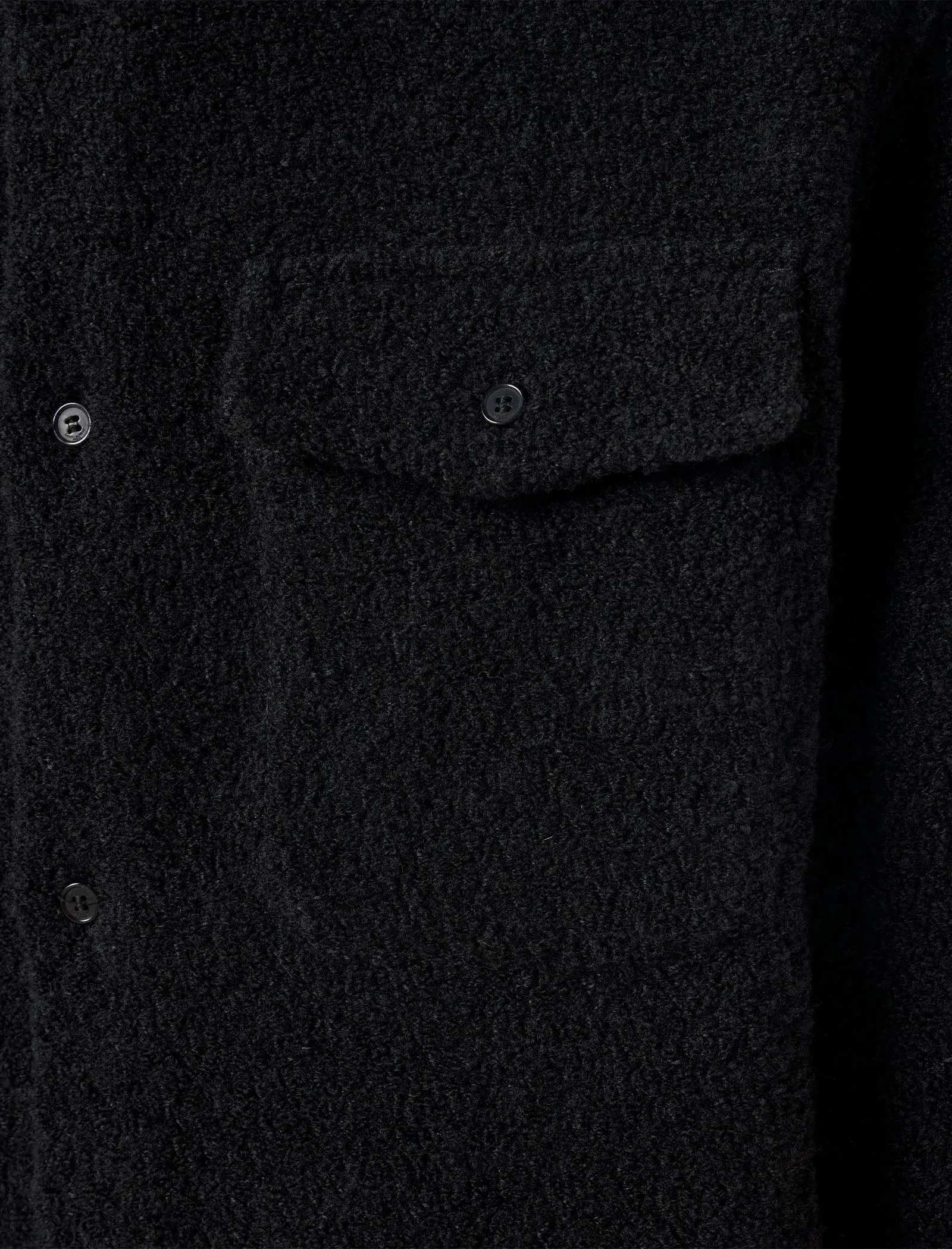 YSL LONG SLEEVE WOOL OVERSHIRT